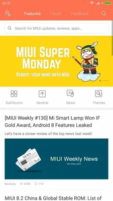 MIUI Forum android App screenshot 2